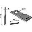 Couteau rotatif droit POTTINGER adaptable – 434970